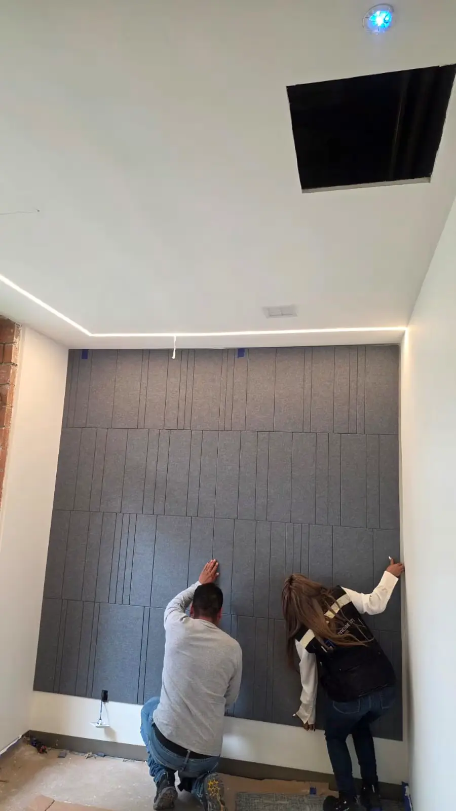 Instalación de Paneles Acústicos